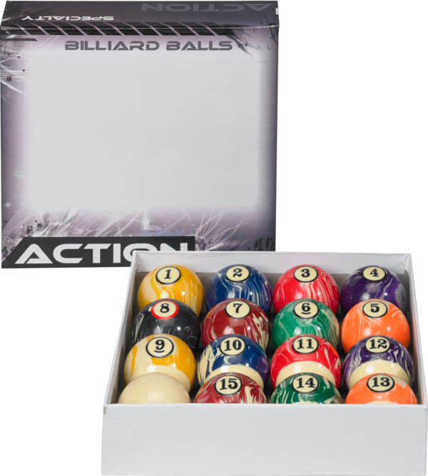 Action White Marble Ball Set